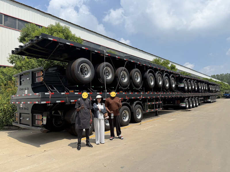 La fábrica de Luyi da la bienvenida a los invitados benineses: el sitio de fabricación de semirremolques marca el comienzo de un nuevo capítulo de cooperación