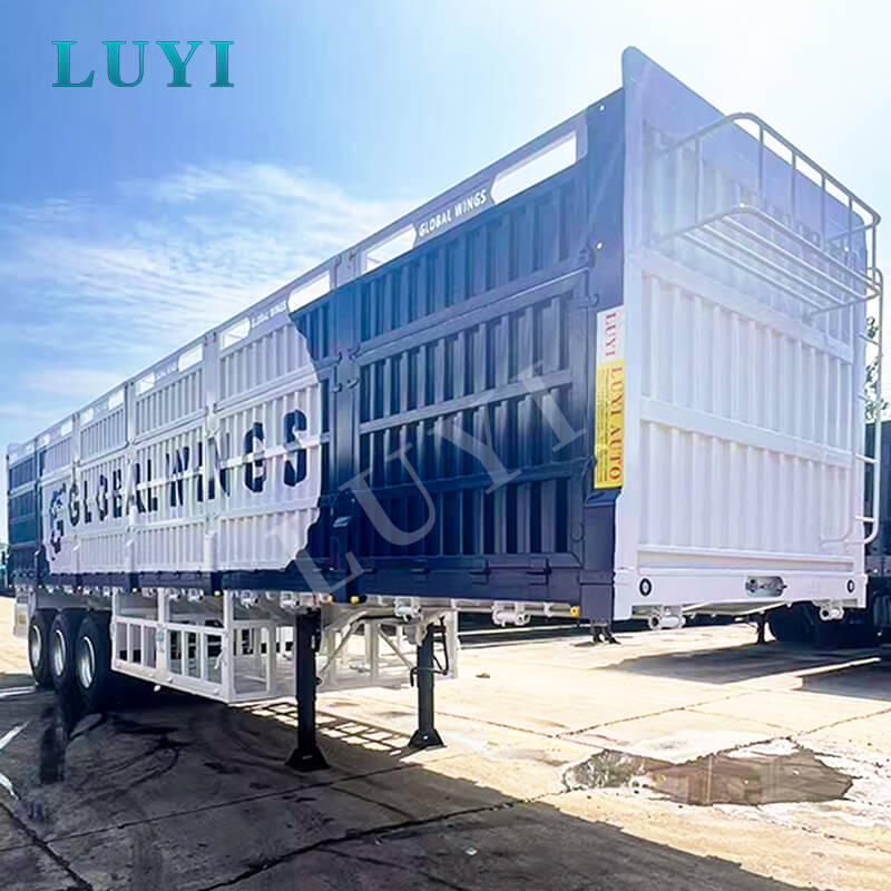 Semirremolques telescópicos de 3 ejes enviados a Uzbekistán