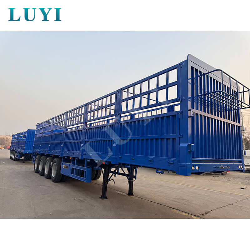 ¡Empoderando la infraestructura africana! Semirremolques con paredes laterales de 4 ejes enviados a Senegal en lotes