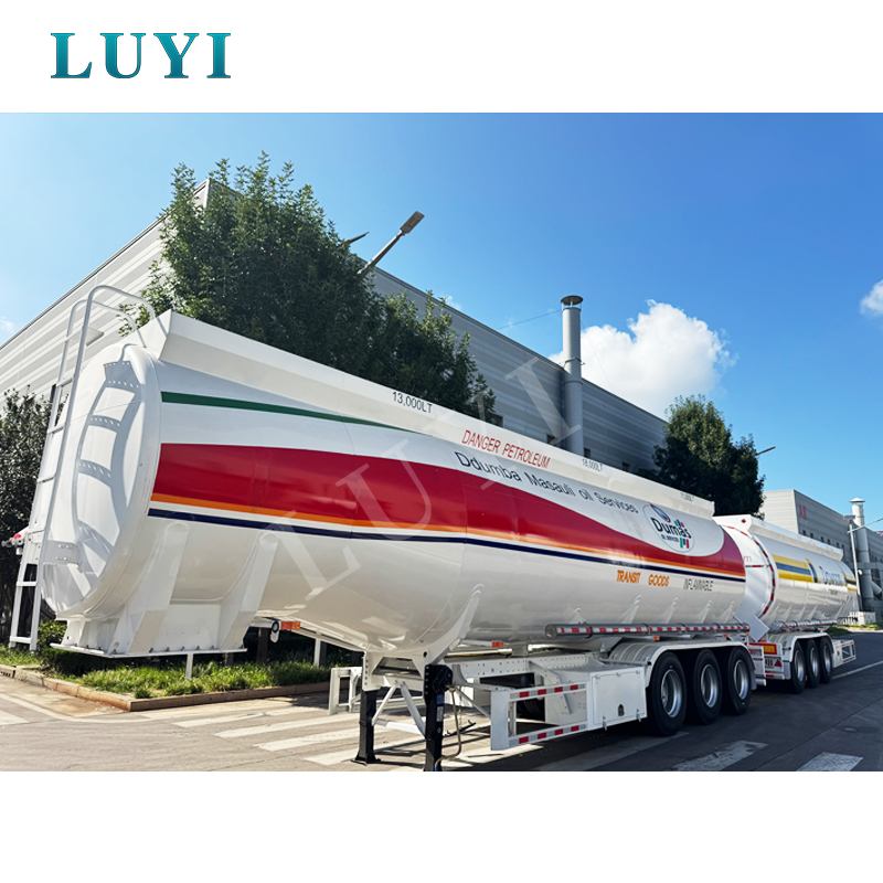 La entrega transfronteriza demuestra fortaleza: un semirremolque cisterna de petróleo de 3 ejes parte hacia Argelia, potenciando la mejora de la logística local