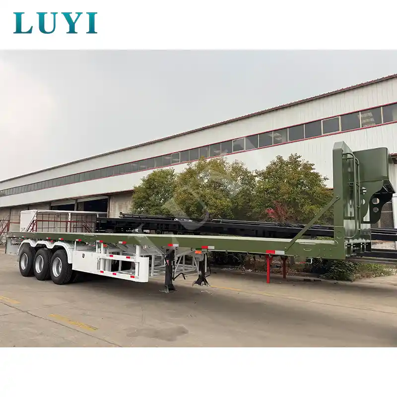 Por qué los proyectos de energía renovable necesitan remolques de plataforma confiables para el transporte de equipos eólicos, solares y de energía