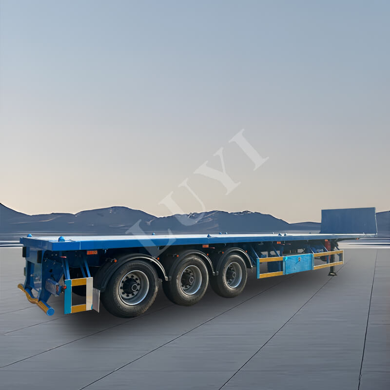 Semirremolque plataforma de 3 ejes y 40 toneladas