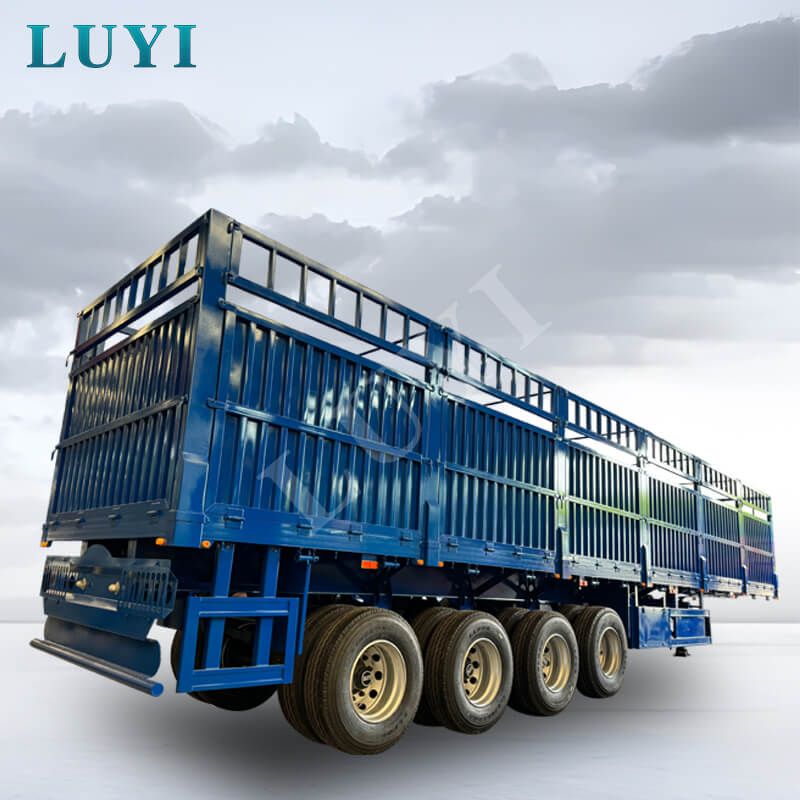 Semirremolque volquete lateral de 4 ejes Semirremolque volquete lateral de 4 ejes