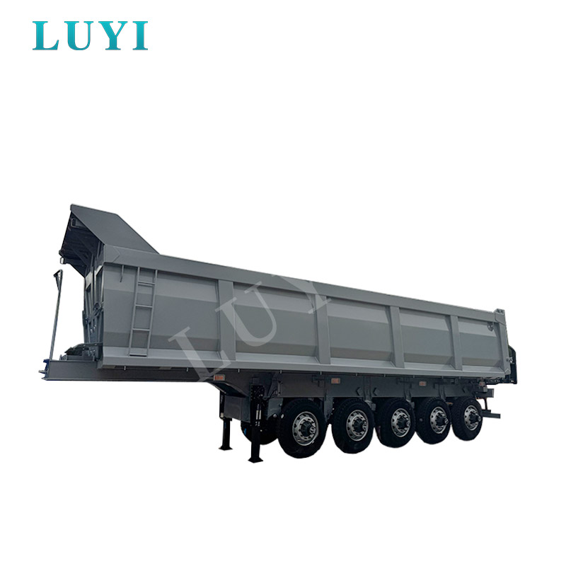 Semirremolque volquete basculante trasero de 90 toneladas
