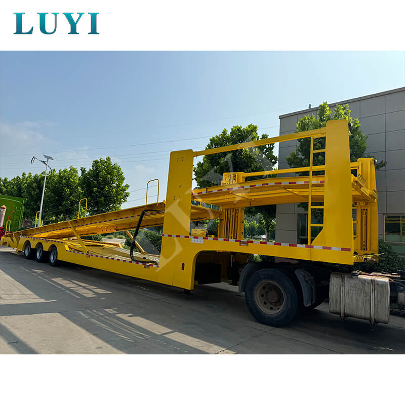 Remolque de transporte de automóviles LUYI 4 Axles10 de 40 pies a la venta