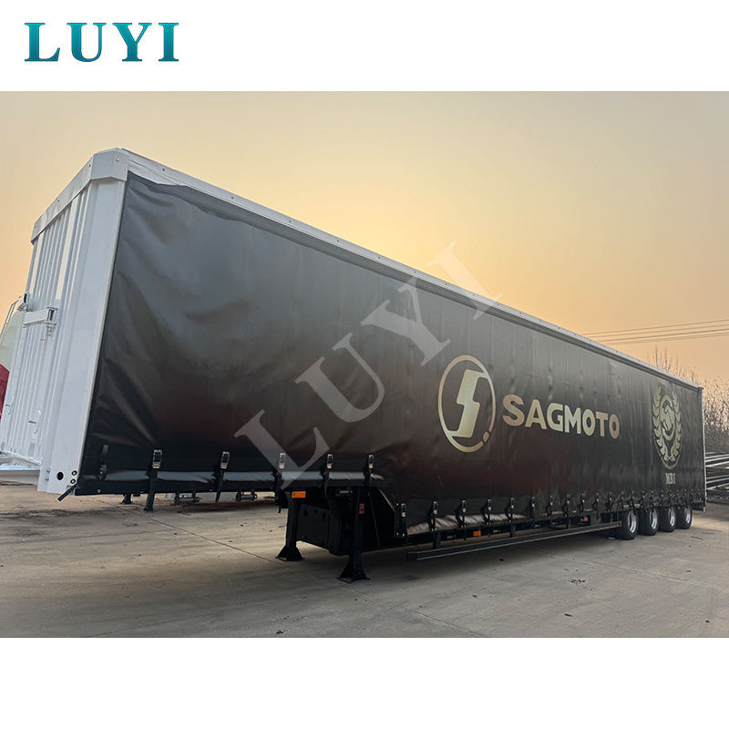 Los remolques con cortina lateral LUYI obtienen elogios en Asia Central con un rendimiento confiable y un servicio receptivo