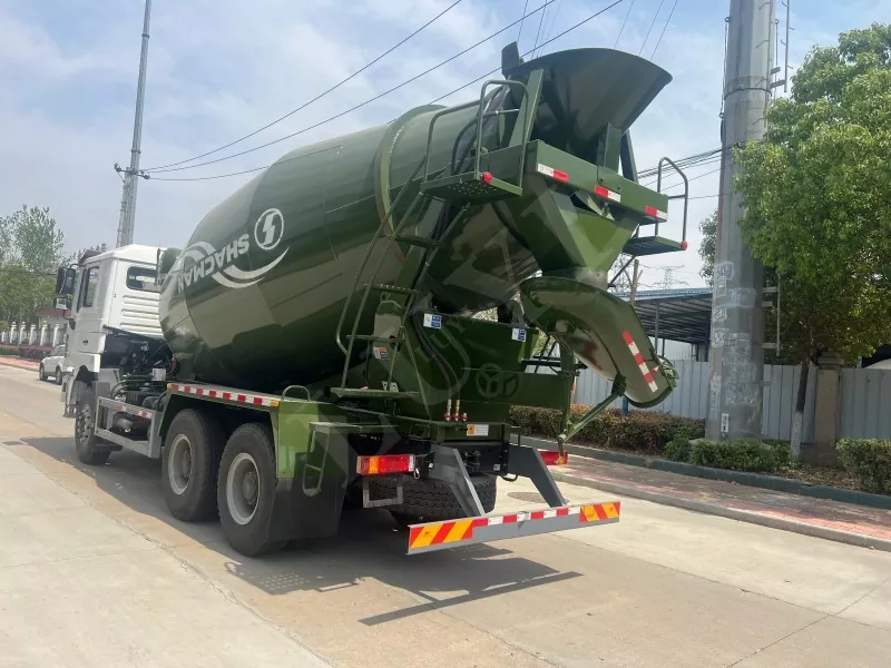 Shacman f3000 camión mezclador de cemento