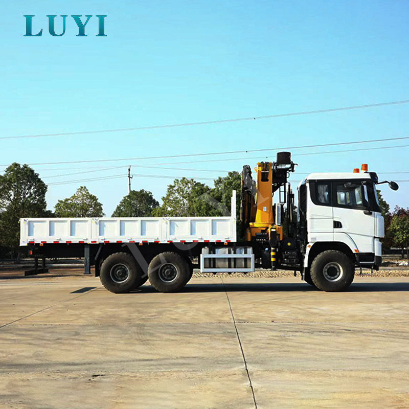 Camión SHACMAN con grúa PALFINGER SANY: su último caballo de batalla todo en uno